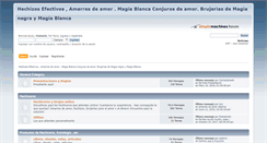Desktop Screenshot of forodehechizos.com